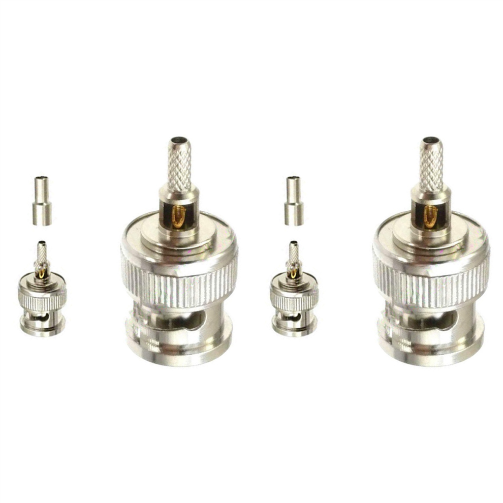 Photos - Cable (video, audio, USB) Jojomino 20 Pcs BNC Male Plug Window Straight Crimp for RG174 RG316 RG179 Cable ADAPTER 50 Ohm 