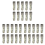 30 Pcs 1000 Fuse Solar PV Explosion-Proof Silver - 12A 1