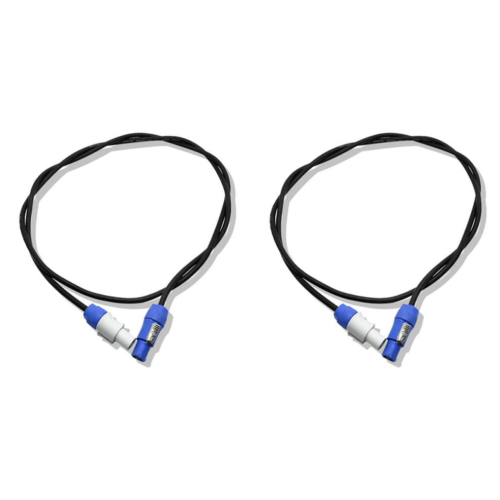 Jojomino 2X 1M Ac Power Cable For Beam Moving 5R/7R Extension Powercon Light