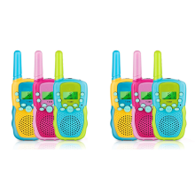 6 PCS Walkie Talkies for Kids, 3 KM Range Indoor Outdoor Activity Stem Toys, Birthday Gifts Boys and Girls