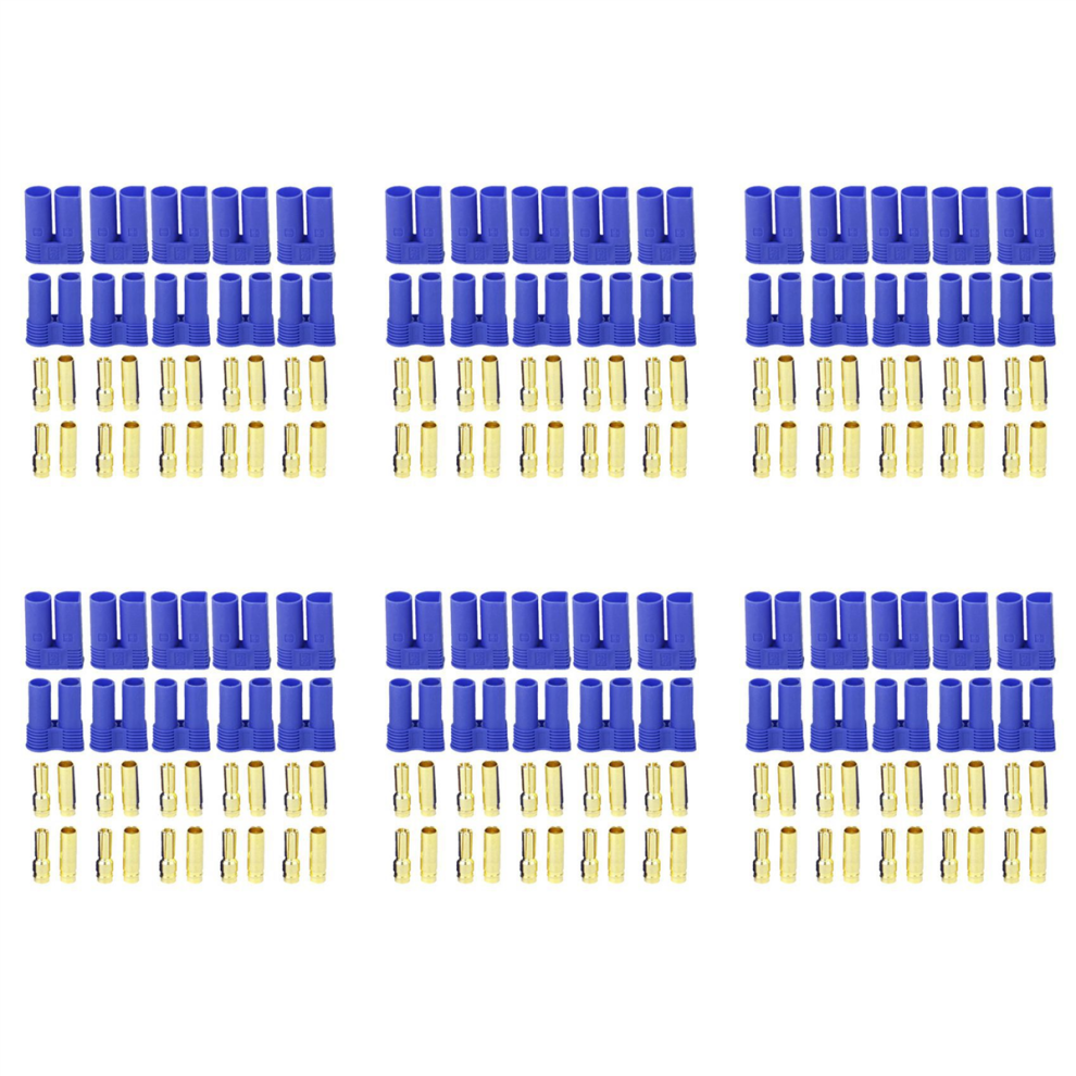 30 Pairs Of Ec5 Banana Plug Connector Female+Male For Rc Esc Lipo Battery/Motor 4851689865307