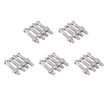 20Pcs M2.5x18.5mm Turntable Phonograph Screws,Hardware Headshells Stylus Mounting Vinyl LP Record Player
