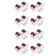 80 Pack Fuse TAP Adapter 16 Gauge 20AMP Blade Automotive Holder Waterproof Wire with Pcs 15 AMP Standard Fuses
