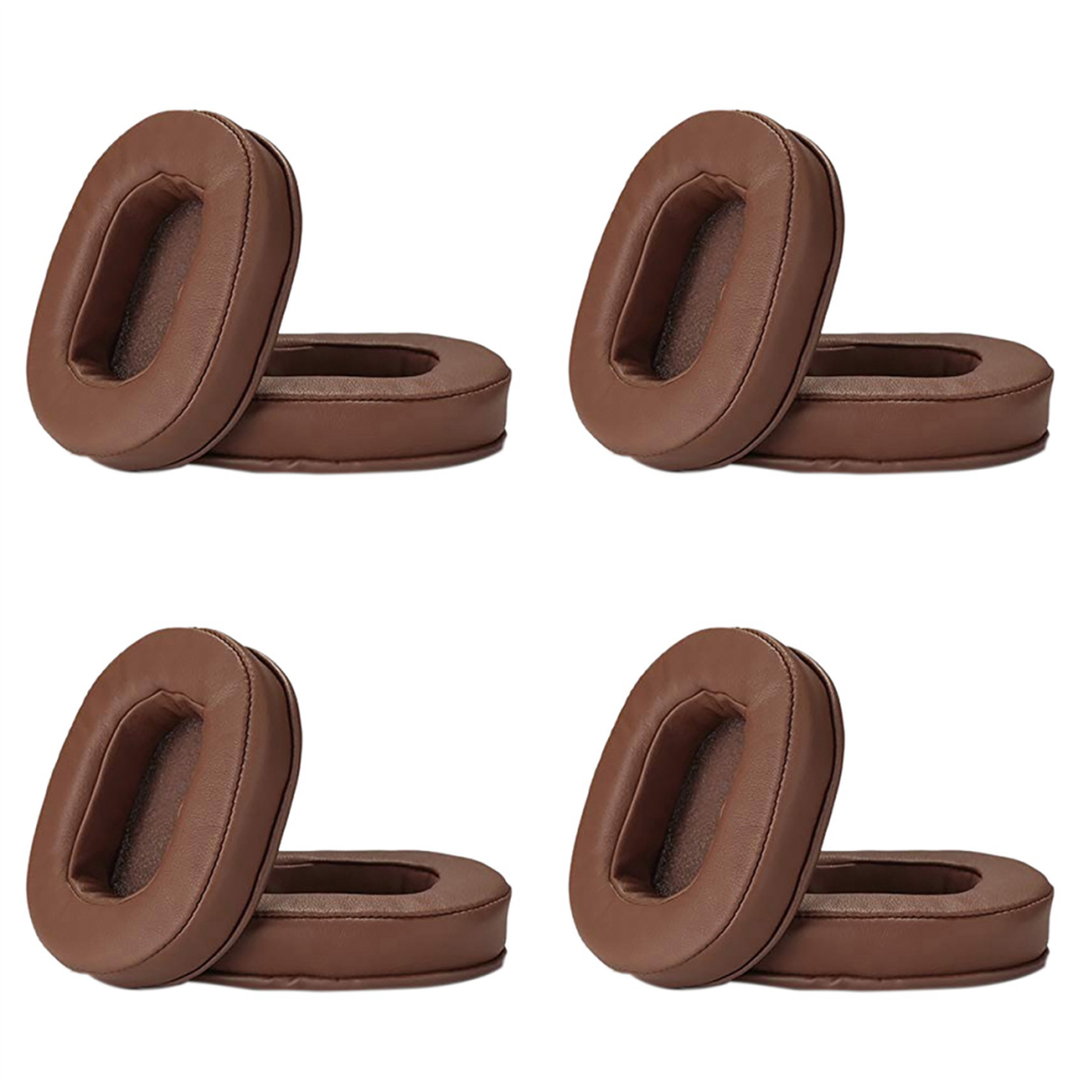 Photos - Portable Audio Accessories Jojomino 4X Ear Cushions Memory Foam Earpads Cover Replacement Pads for M50X Fits M40X M30X M20 Brown 