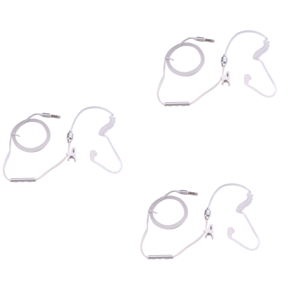 3X Professional Security Headset Earpiece For Or Android Devices 4851689863822