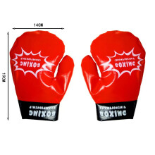 (small gloves) Inflatable Bopper Kids Punching Bag with Bounce-Back Action Inflatable Punching Bag