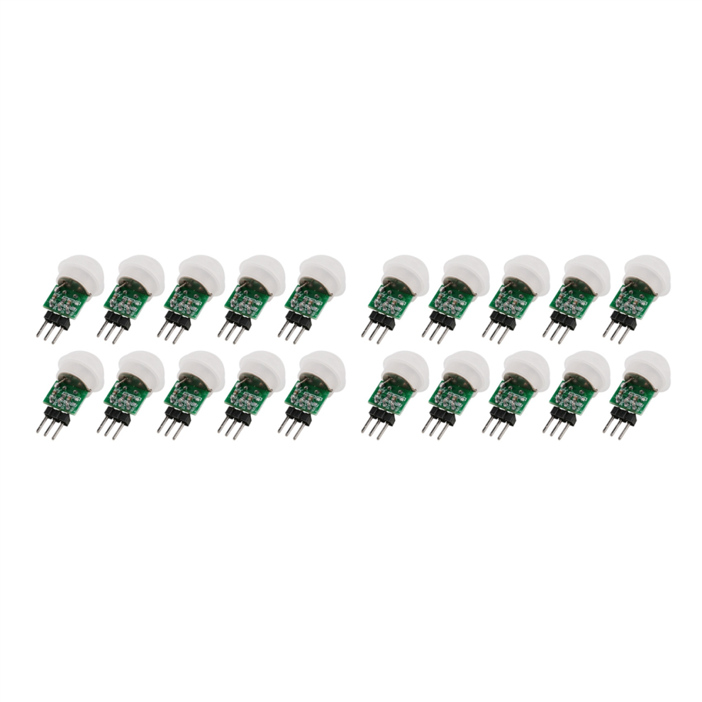 20Pcs Am312 Mini Human Sensor Module Ir Pyroelectric Infrared Pir Motion Detector Modules Dc 2.7V To 12V 4851689871919