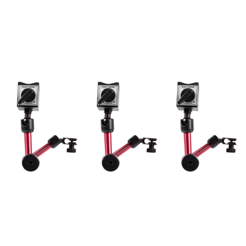 3X Universal Dial Indicator On/Off Magnetic Base Stand Holder 1