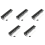 5X Network Tool Kit 12 Port CAT6 Patch Panel RJ45 Networking Wall Mount Rack with Bracket 1