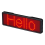 3X Bluetooth LED Name Badge Rechargeable Light Sign DIY Programmable Scrolling Message Board Display LED,Type 2 3