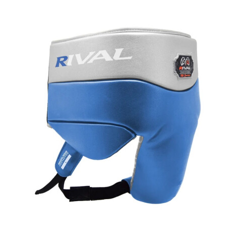 (Blue/Silver, Medium ) Rival NFL100 Professional Boxing Groin Guard