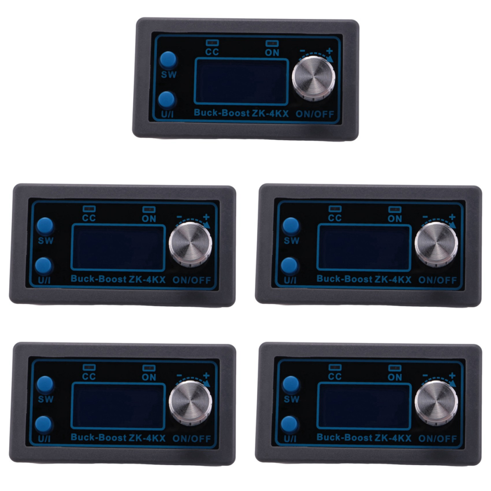 5X -4Kx Cnc Dc Buck Boost Converter Cc Cv 0.5-30V 4A Power Module Adjustable Regulated Supply 4851689868353