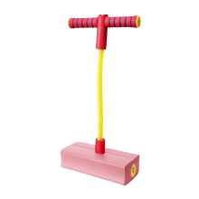 (Pink) Gifts for 3 Old Boys Girls Foam Pogo Jumper for Kids Outdoor Toys for Autistic Kids Toys