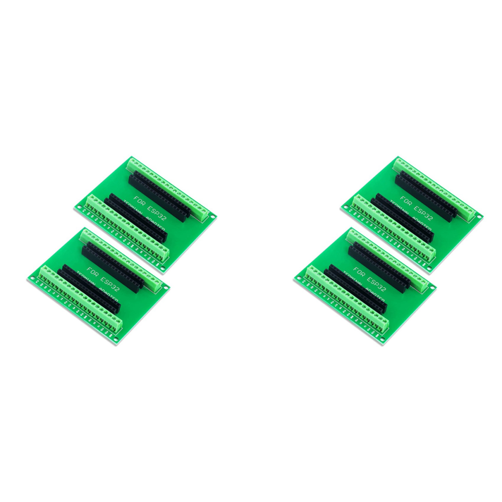 4Pcs Esp32 Breakout Board Gpio 1 Into 2 For 38Pin Narrow Version Esp-Wroom-32 Microcontroller Development 4852495061334