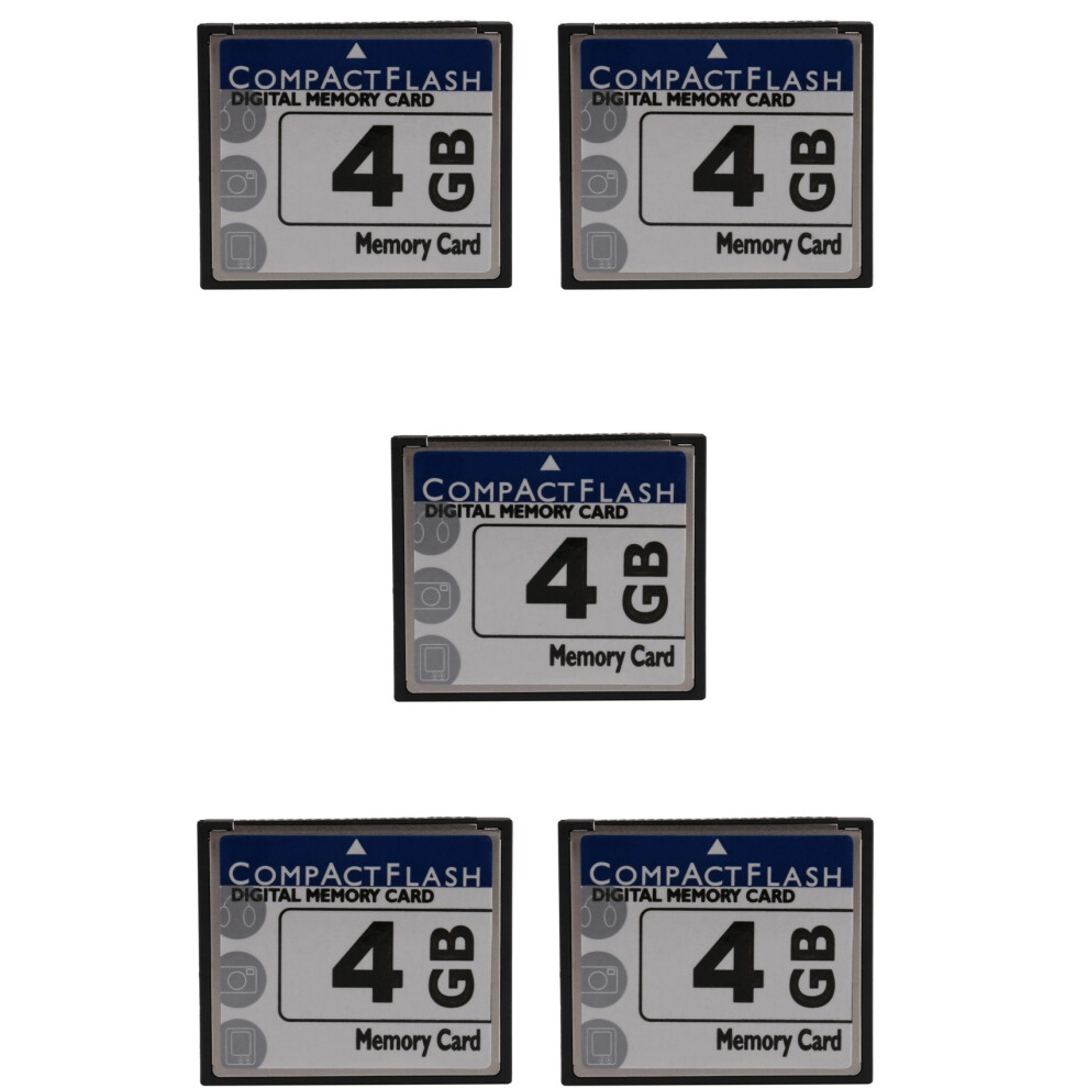 5X Professional 4Gb Compact Flash Memory Card(&Blue) White/Blue 4852495062454
