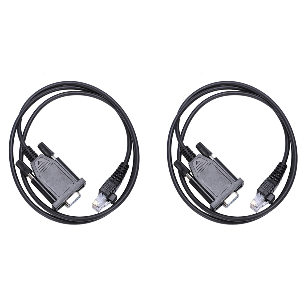 2X Programming Cable Radius Maxtrac Gm300 M1225 Cdm Cdm1250 Cm200 Cm300 Black 4852495064038