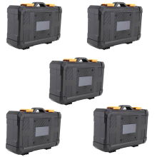 5X FB SLR Camera Battery Protection Box SD TF Memory Card Storage Holder for -LP-E6 -FZ100