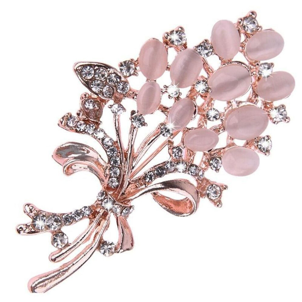 Fashion Women Flower Brooch Pin Garment Accessories Birthday Gift