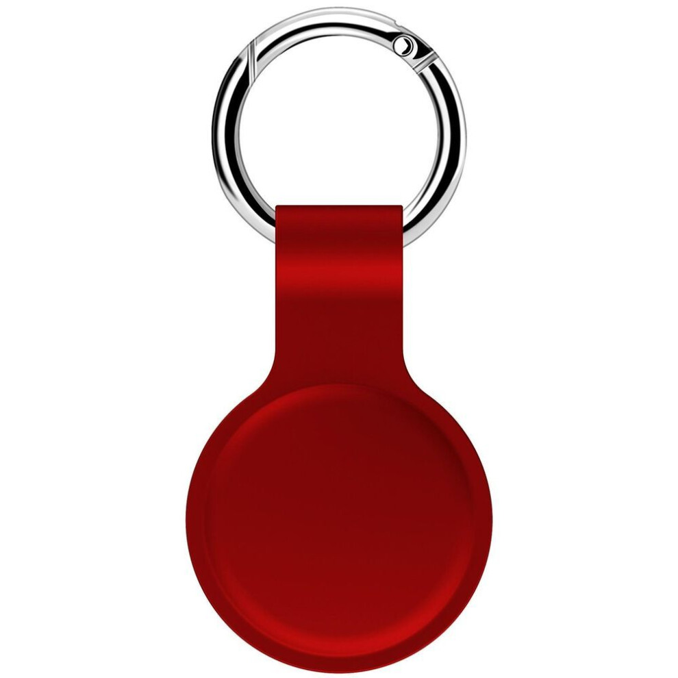 (Other) For  AirTag Case Silicone Protective Sleeve Cover Keychain AirTags-Tracker