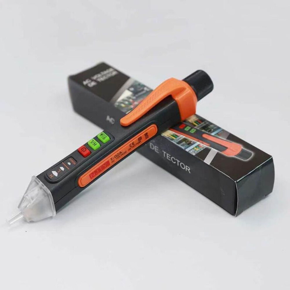 (black) Voltage Detector Smart Non-contact Voltage Tester Pen Meter 12-1000v Current Electric Sensor Test Pencil Voltage Indicator