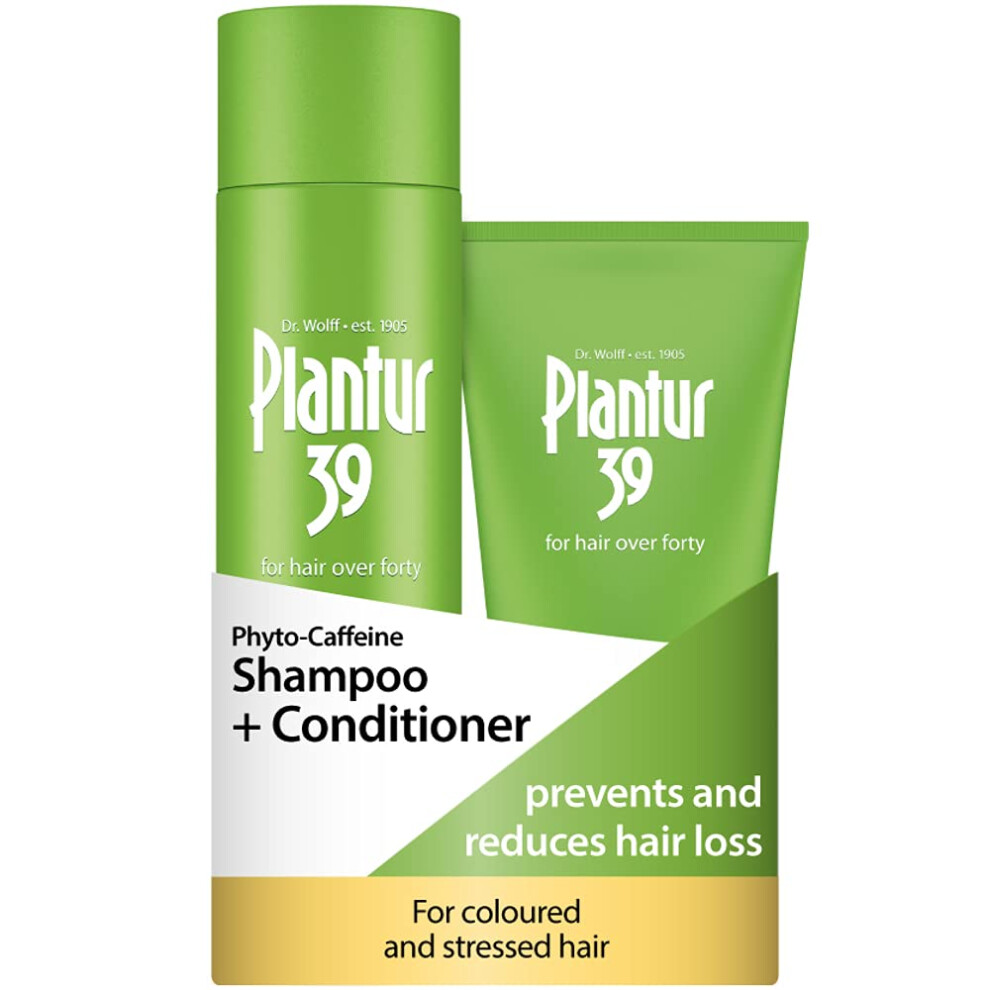 146963 Plantur 39 Caffeine Shampoo,Conditioner Set Prevent & Reduces Hair Los