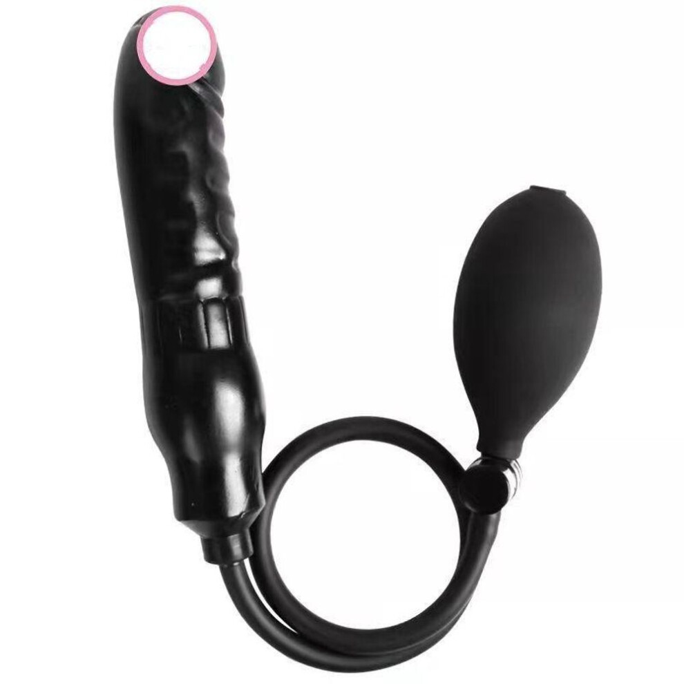 (as the picture) Inflatable Expansion Simulation Phallus Anal Dilator Vestibular Plug Anal Plug Couple Sex Toys