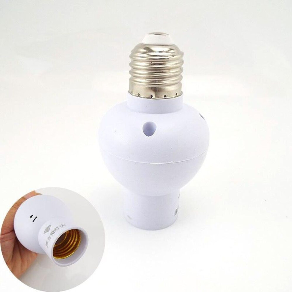E27 Sound Light Motion Sensor Control Lamp Socket Holder Screw Plug Base Switch For Corridor Stair Indoor Lighting Bulb