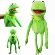 23" Kermit The Frog Hand Puppet Soft Plush Doll Toy Kid Xmas Gift-1 F