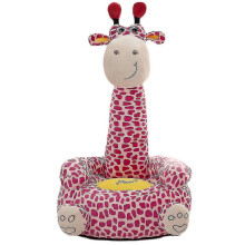 Regenboghorn Stuffed Animal Sofa Chair for Kids, Joying-giraffe,pink