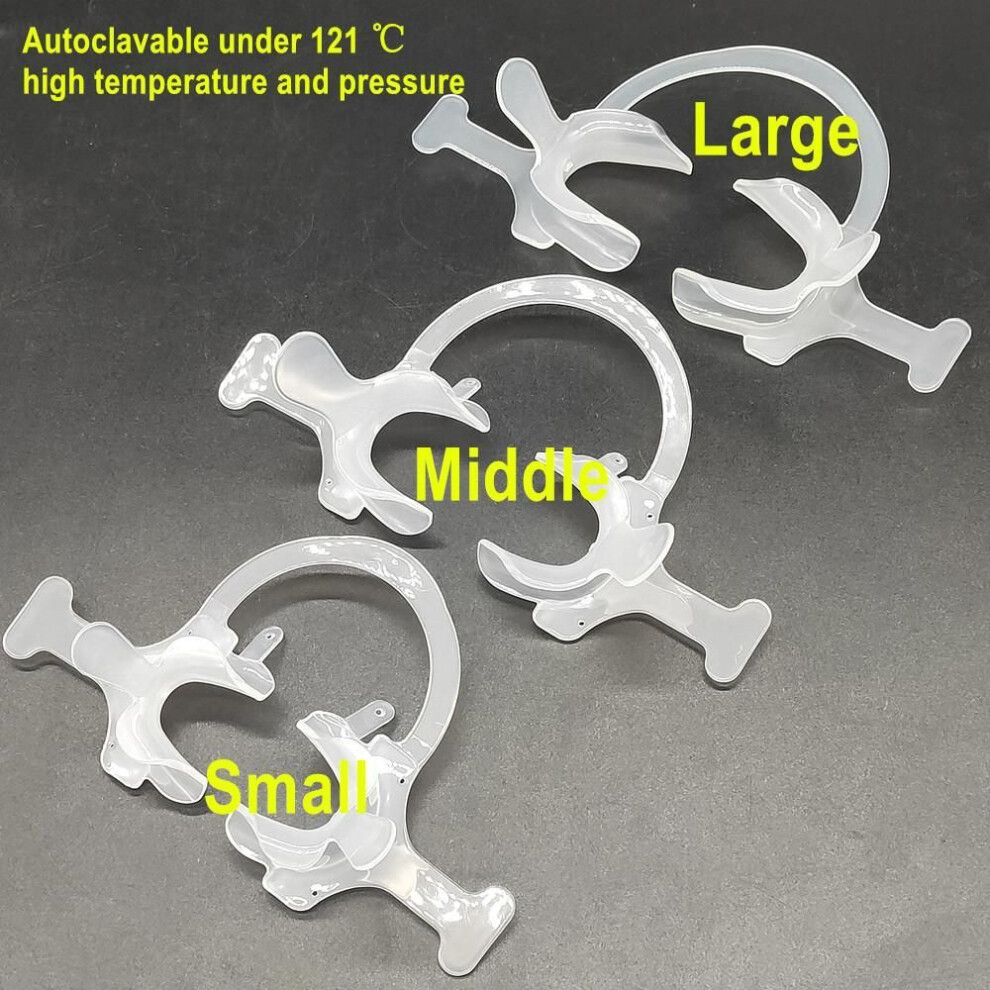 (6 pieces mixed) Dental Orthodontic C Type Tooth Intraoral Lip Cheek Retractor Mouth Opener Orthodontic Material Teeth Whitening Tool