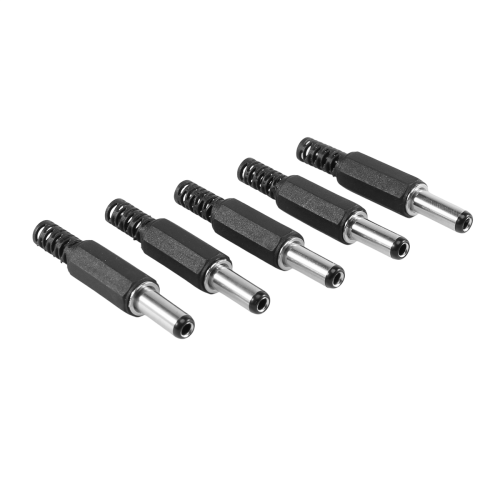 5PCS 5.5mm X 2.5mm Macho Jack DC Power Plug Socket Jack Adaptador Conector Adaptador 1