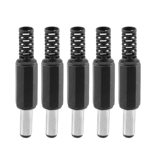 5PCS 5.5mm X 2.5mm Macho Jack DC Power Plug Socket Jack Adaptador Conector Adaptador