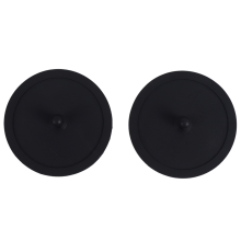 2Pcs Disco de borracha de retrolavagem de filtro cego para máquinas de café expresso Junta de retrolavagem de cabeça de infusão
