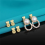 3-Pairs Earring Backs,Earring Backs Lifter(Silver) 4