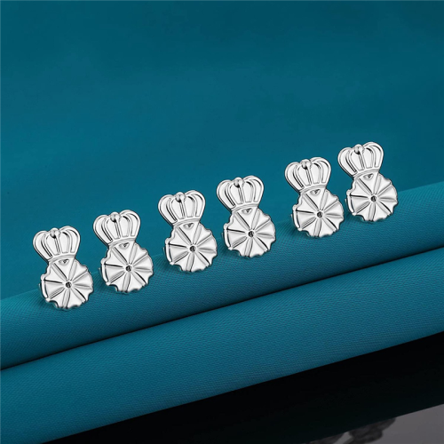 3-Pairs Earring Backs,Earring Backs Lifter(Silver) 1