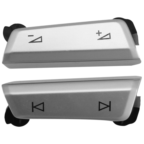 Chrome Multifunctional Steering Wheel Button Key Volume Button 2