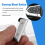 Chrome Multifunctional Steering Wheel Button Key Volume Button 6