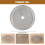 4 Pcs 4 in Stainless Steel Coffee Filter Mesh, for Coffee Makers 7