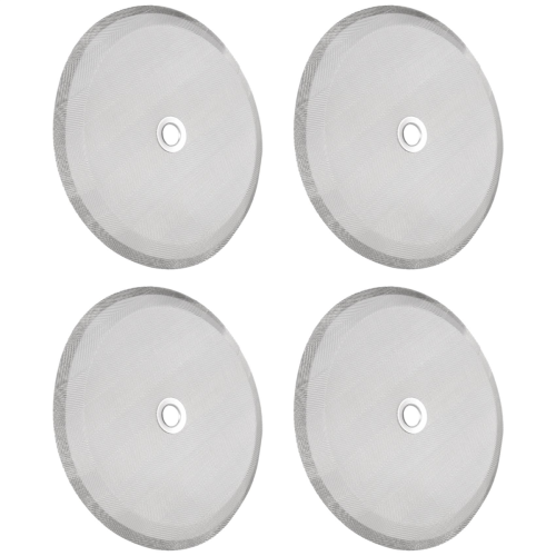 4 Pcs 4 in Stainless Steel Coffee Filter Mesh, for Coffee Makers
