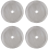 4 Pcs 4 in Stainless Steel Coffee Filter Mesh, for Coffee Makers 2