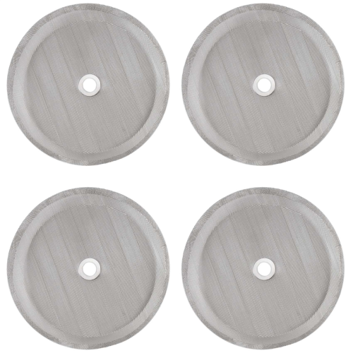 4 Pcs 4 in Stainless Steel Coffee Filter Mesh, for Coffee Makers 1