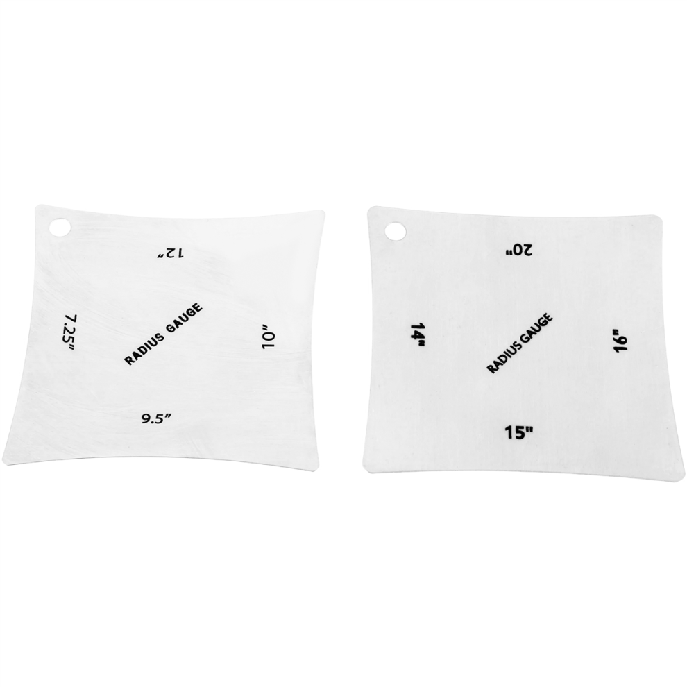 2pcs Guitar Fretboard Nut Radius Measuring Stainless Steel Tool-image-OPC-PG2GXBV-NEW