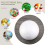 10 x Polystyrene Foam Ball Sphere 10cm---White 5