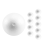 10 x Polystyrene Foam Ball Sphere 10cm---White 2