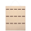 Organizer per occhiali da sole, 15 scomparti, beige e marrone 1