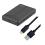 Caixa de disco rígido móvel USB 3.1 2,5 polegadas SATA caixa de disco rígido SSD gabinete suporte disco rígido de 15 mm para computador notebook 1