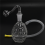 Glasflasche, Glasflasche Bubbler Öllampenbrenner 6