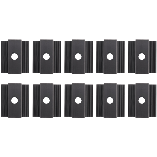 10 x Centre Clamp PV Solar Panels, Module Clamp for All Frame Heights
