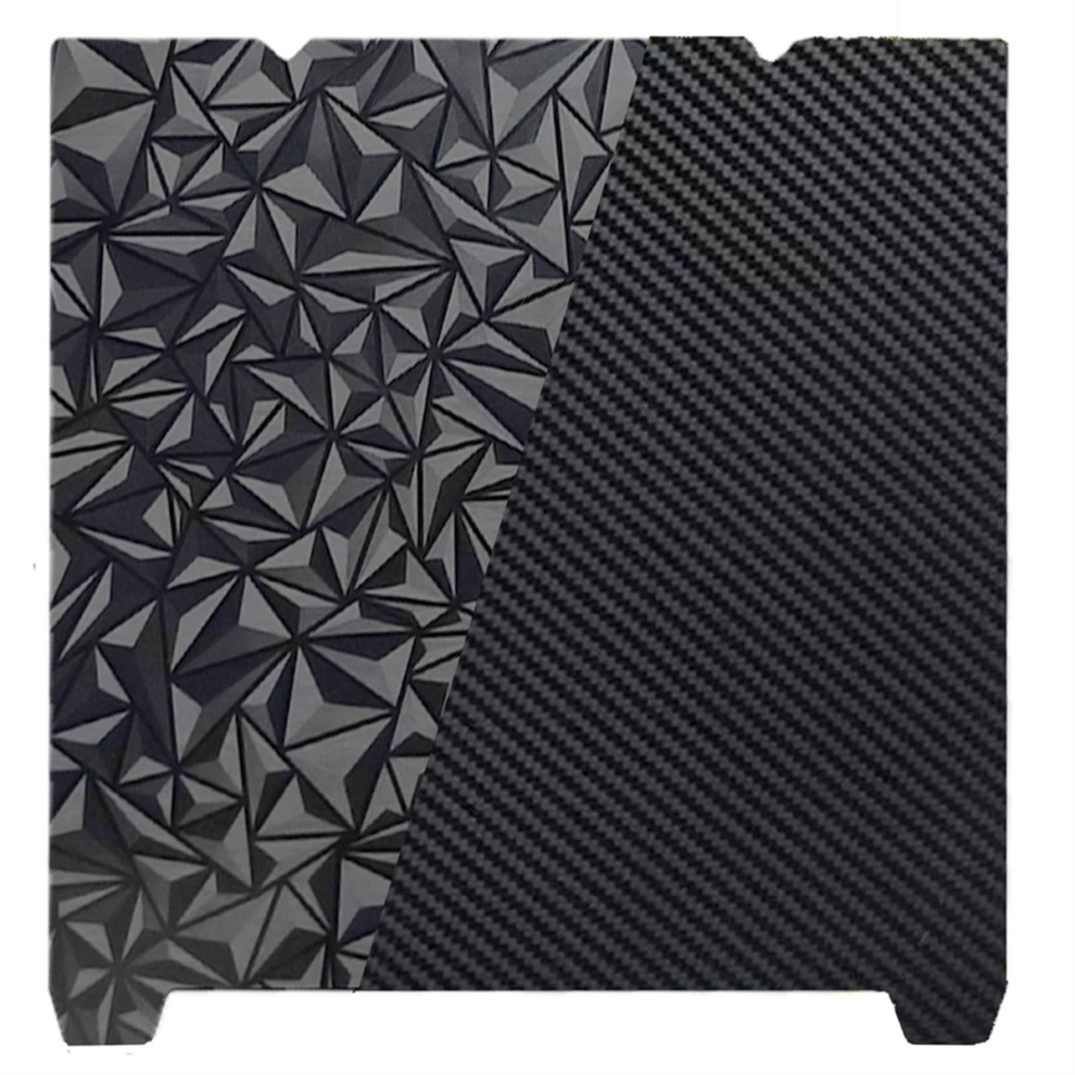 H1H 3D-Printerplatform K1 K1C-Plaat 235X235Mm, Gladde H1H-Bouwplaat, Veerstalen Printbed, D-image