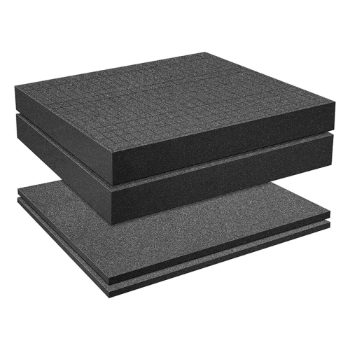 4 τεμάχια Pick Apart Foam Insert Pluck Pre Square Sheet Foam A